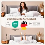sei design heimtextilien inh. i. richter Bett-Set SWAN Collection, 6-Tlg. | Weiß