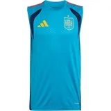 adidas RFEF Spanien Tiro Tanktop 2026 Herren KA8191 - bold aqua S