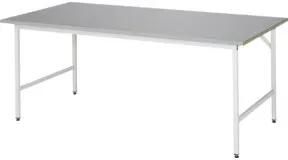 Rau Arbeitstisch Jerry höhenverstellbar, B2000xT1000xH800-850mm, ES-Platte-28mm