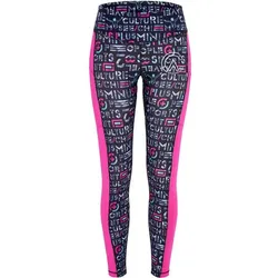 CHIEMSEE Leggings mit Kontrasteinsätzen, Pink/L Grey AOP, 36