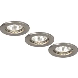 LED 3-flg Spot Strahler Lampe Beleuchtung rund Globo SAN FRANCISCO II 12100-3LED