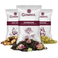 Corasol Premium Tee-Adventskalender mit 24 weihnachtlichen Gourmet-Teesorten, loser Tee, Geschenk-Idee für Frauen (223 g)