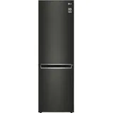 LG Kombinierter kühlschrank 60cm 341l belüftet schwarz LG GBB61BLJEN
