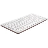 Raspberry Pi® RPI-KEYB (NO)-RED/WHITE USB Tastatur Nordisch, QWERTY Weiß, Rot USB-Hub