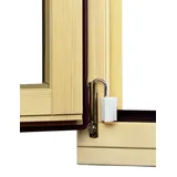 Ruco Fensterstopper 4er Set, (4-tlg), Türstopper, Fensterstopper, Made in Germany weiß