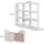 Vicco Raumteiler Nove 104 x 29 x 108 cm Weiß