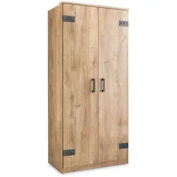 WIMEX Kleiderschrank Liverpool 90 x 199 cm Holzoptik Braun Eiche