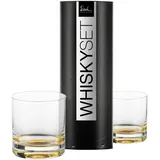 Eisch Whiskygläser Cocktailgläser, gold
