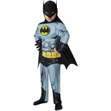 Rubie's 610779 Offizielles Deluxe-Batman-Kostüm für Jungen, Superhelden-Comic-Kostüm, für Kinder