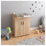 Vicco Lena Sonoma, Wickelaufsatz Schublade