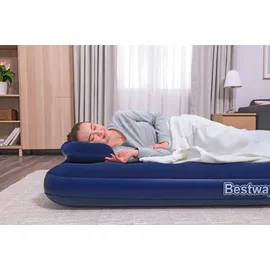 BESTWAY Doppelluftbett mit externer Handpumpe 203 x 152 x 22 cm