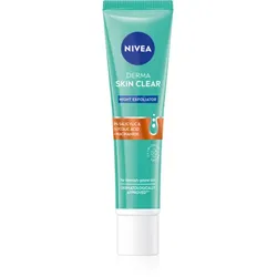 Nivea Derma Skin Clear feines Peeling über Nacht 40 ml