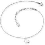 Engelsrufer Fußkette Herz 925er rhodiniert