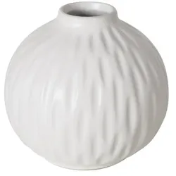 Vase Zalina Porzellan weiß 9cm