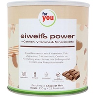 STRUNZ For You Eiweiß Power Chocolat Noir Pulver  750 g