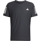 adidas Men's Own The Run Tee T-Shirt, Black, XL