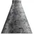 RugsX Marl Teppichläufer 80 x 230 cm Grau