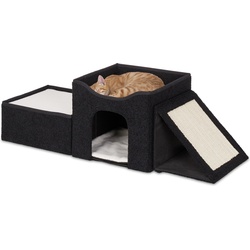 Relaxdays Katzenhöhle, Hundebett + Katzenbett
