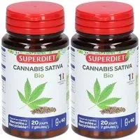 SUPER DIET Cannabis Sativa Bio Capsule(S) 2x40 pc(s)