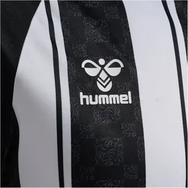 hummel hmlMATCH Striped Fußballtrikot 2114 - black/white 164