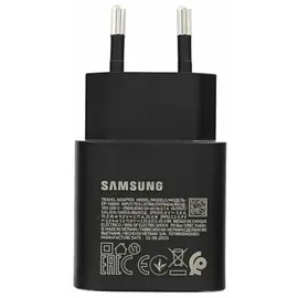 Samsung Original Fast Charging Adapter USB-C - 25 Watt - Schwarz