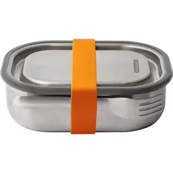 Edelstahl-Proviantdose Stainless Steel Lunchbox 600 ml orange vitaminorange NO SIZE