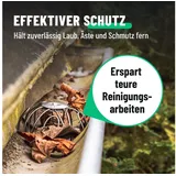 greate greate. Laubschutznetz 2x Dachrinnen Laubschutz Edelstahl 87 bis 100mm - Fallrohrschutz (2-St)