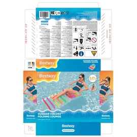 BESTWAY Sessel-Luftmatratze faltbar 43023