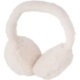 styleBREAKER Damen Ohrschützer aus zotteligem Teddyplüsch - Stylische und warme Earmuffs für kalte Tage 04026071, Farbe:Beige - Einheitsgröße