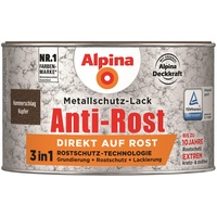 Alpina Metallschutzlack Anti-Rost Hammerschlag Kupfer 300ml