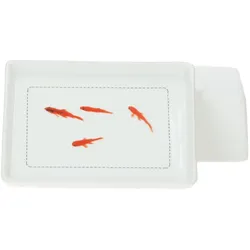 räder Breakfast Butterdose Butter bei die Fische Porzellan 135x105 cm