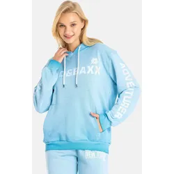 Trainingsanzug CIPO & BAXX "Trainingsanzug", Damen, Gr. XL, blau (turquoise), 100% Baumwolle, unifarben, regular fit, Sportanzüge, im modischen Design, WLR148
