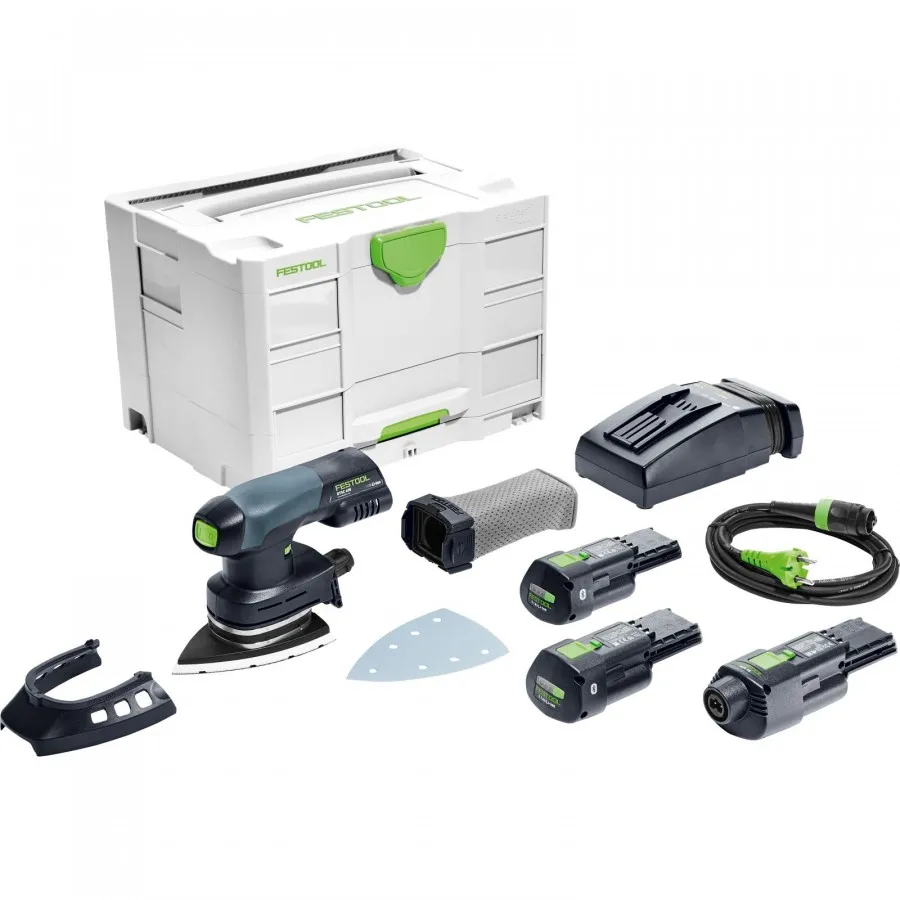 Festool Akku-Deltaschleifer DTSC 400 Li 3,1 I-Set