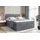 altdecor Boxspringbett VELANTO-BZ KING - 160 x 200 - H3/H4 - Dunkelgrau