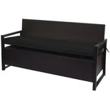 Proregal Truhenbank 164 x 87 x 57 cm Braun