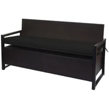 Proregal Truhenbank 164 x 87 x 57 cm Braun