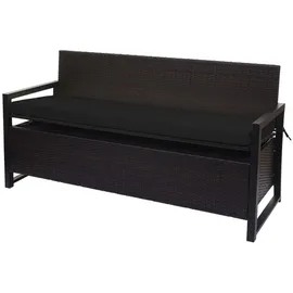Proregal Truhenbank 164 x 87 x 57 cm Braun