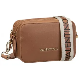 Valentino Zero Re Umhängetasche Kunstleder Beige