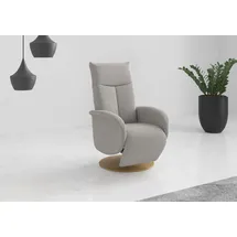 Home Affaire TV-Sessel Glendale Polyester 75 x 112 x 82 cm Silber mit Aufstehhilfe