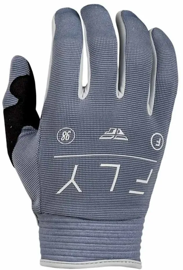 Fly Racing F-16 Offroad-handschuhe - Black / Grey - S