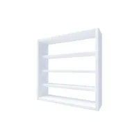 VCM Osado Wandregal 40 x 40 x 10 cm Weiß