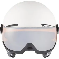 ALPINA Herren Helm ARBER VISOR, white matt, 51