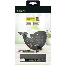 Securit 3D Tafel 22x14,5x10cm Schwarz