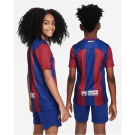 Nike FC Barcelona Stadium Home Nike Dri-FIT Fußballtrikot für ältere Kinder - Blau, S