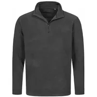 Stedman Active Fleece Half Zip - steel grey -
