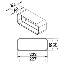 Naber F-RVB 150 Rohrverbinder