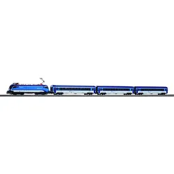 PIKO H0 57179 - Start-Set mit Bettung Rail Jet CD