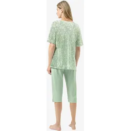 MEY Daisy Delight Pyjama Grün 42