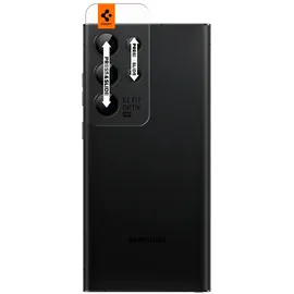 SPIGEN Glass EZ Fit Optik Pro 2 Pack black Samsung Galaxy S23 Ultra