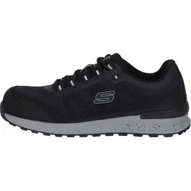 SKECHERS Bulklin Bragoo Sneaker, Black Kpu Mesh, 39.5 EU